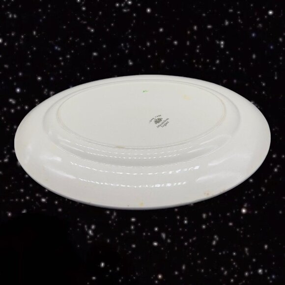 Johnson Brothers Indian Tree Oval Serving Platter Dish Large Painted Ceramic 12” - Picture 4 of 13